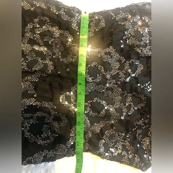 NWT Sequin Beaded Cocktail Sheath Sz 8-10 - Picture 12 of 13